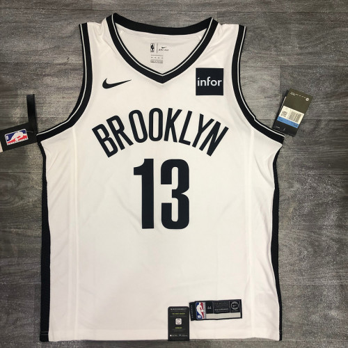 James Harden Men's White Player Jersey-Association Edition