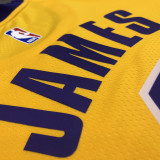 Men's LeBron James 2020-21 Yellow Player Jersey - Retro Classical Edition
