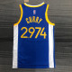 Men's Stephen Curry 2,974th 3-Pointer Jersey - 75th Anniversary Edition