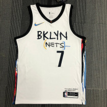 Kevin Durant Men's White Swingman Team Jersey - City Edition