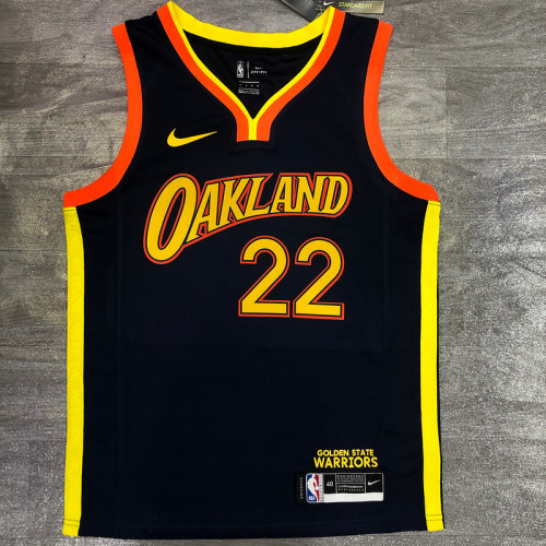 Men's Andrew Wiggins 2020-21 Navy Swingman Jersey - City Edition