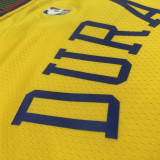 Men's Kevin Durant Yellow Swingman Player Jersey – City Edition
