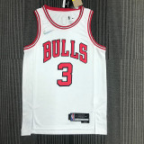 Men's Dwyane Wade White Team Jersey - 75th Anniversary Edition