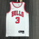 Men's Dwyane Wade White Team Jersey - 75th Anniversary Edition