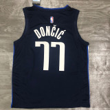 Men's Luka Doncic Navy 2020-21 Player Jersey - Statement Edition