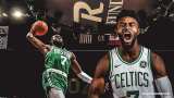 Jaylen Brown Men's Green Player Jersey- Icon Edition