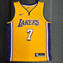 Carmelo Anthony Men's Yellow Swingman Team Jersey - Retro Classic Edition