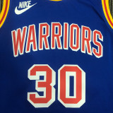Men's Stephen Curry Blue Team Jersey - 75th Anniversary Classics Edition