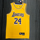 Men's Kobe Bryant Yellow Team Jersey - 75th Anniversary Edition
