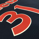Men's Seth-Curry Black Team Jersey - 75th Anniversary City Edition