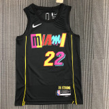 Men's Jimmy Butler Black Team Jersey - 75th Anniversary City Edition