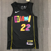 Men's Jimmy Butler Black Team Jersey - 75th Anniversary City Edition