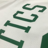 Jayson Tatum Men's White 2021-22 75th Anniversary Jersey - Classic Edition
