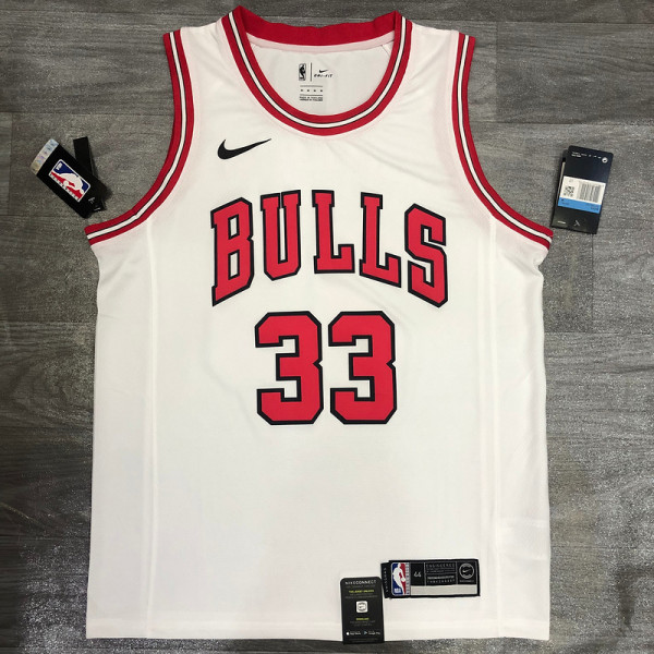 Scottie Pippen Men's White Player Jersey - Classic Edition