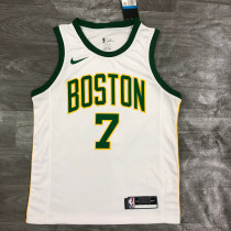 Men's Jaylen Brown White Player Jersey - City Edition