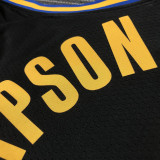 Men's Klay Thompson Black Team Jersey - 75th Anniversary City Edition