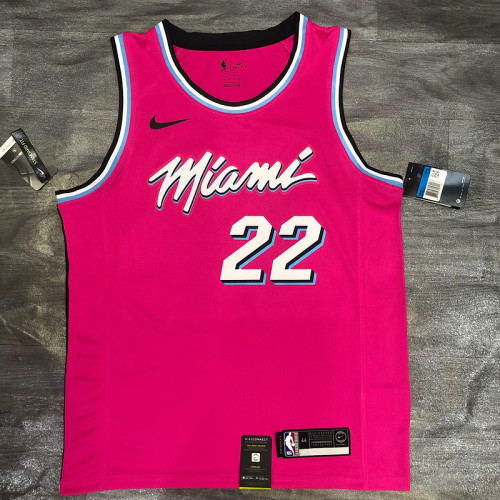 Jimmy Butler Men's Pink Player Jersey - Retro Classic Edition