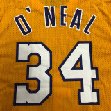 Shaquille O'Neal Men's Yellow Player Jersey - Throwback Edition
