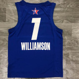 Men's Zion Williamson All-Star 2021 Blue Swingman Player Jersey