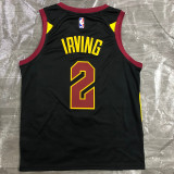 Kyrie Irving Men's Black Swingman Team Jersey - Statement Edition