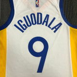 Men's Andre Iguodala White Team Jersey - 75th Anniversary Edition