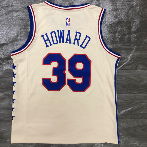 Men's Dwight Howard Cream 2020-21 Swingman Player Jersey – Earned Edition