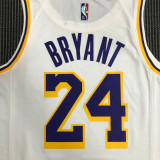 Men's Kobe Bryant White Team Jersey - 75th Anniversary Edition