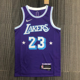 Men's LeBron James Purple Team Jersey - 75th Anniversary City Edition