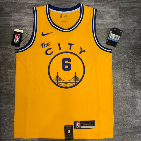 Nick Young Men's Yellow Player Jersey - The City Classic Edition