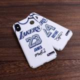 Kobe Bryant / LeBron James / Kyle Kuzma City Jersey White Phone Case