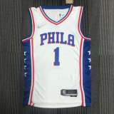 Men's James Harden White Team Jersey - 75th Anniversary Edition