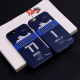 Luka Dončić / Dirk Nowitzki Jersey Phone Case