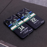 Giannis Antetokounmpo / Khris Middleton Jersey Phone Case