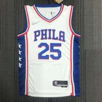 Men's Ben Simmons White Team Jersey - 75th Anniversary Edition