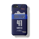 Luka Dončić / Dirk Nowitzki Jersey Phone Case