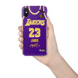 LeBron James / Kobe Bryant / Kyle Kuzma Retro Jersey Purple Phone Case
