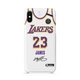 Kobe Bryant / LeBron James / Kyle Kuzma Retro Jersey White Phone Case