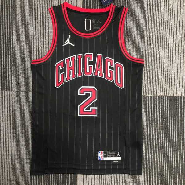 Men's Lonzo Ball Black Team Jersey - Statement Edition