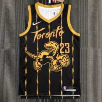 Men's Fred VanVleet Black Team Jersey - City Edition