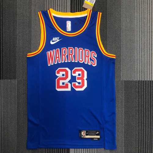 Men's Draymond Green Blue Retro Team Jersey - 75th Anniversary Edition