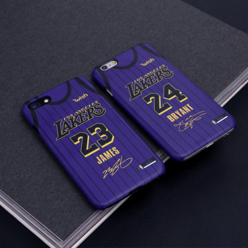 Kobe Bryant / LeBron James Retro Jersey Phone Case