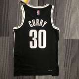 Men's Stephen Curry Black Team Jersey - 75th Anniversary Edition