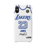 Kobe Bryant / LeBron James / Kyle Kuzma City Jersey White Phone Case