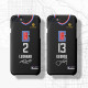 Kawhi Leonard / Paul George / Louis Williams Black Jersey Phone Case