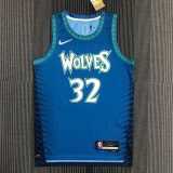 Men's Karl-Anthony Towns Blue Team Jersey - City Edition