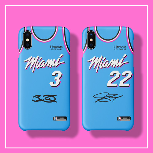 Dwyane Tyrone Wade / Tyler Herro Jersey Phone Case