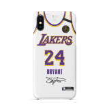 Kobe Bryant / LeBron James / Kyle Kuzma Retro Jersey White Phone Case