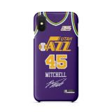 Joe Ingles / Rudy Gobert / Donovan Mitchell Retro Jersey Purple Phone Case