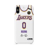 Kobe Bryant / LeBron James / Kyle Kuzma Retro Jersey White Phone Case