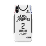 Kawhi Leonard / Paul George / Louis Williams White Jersey Phone Case
